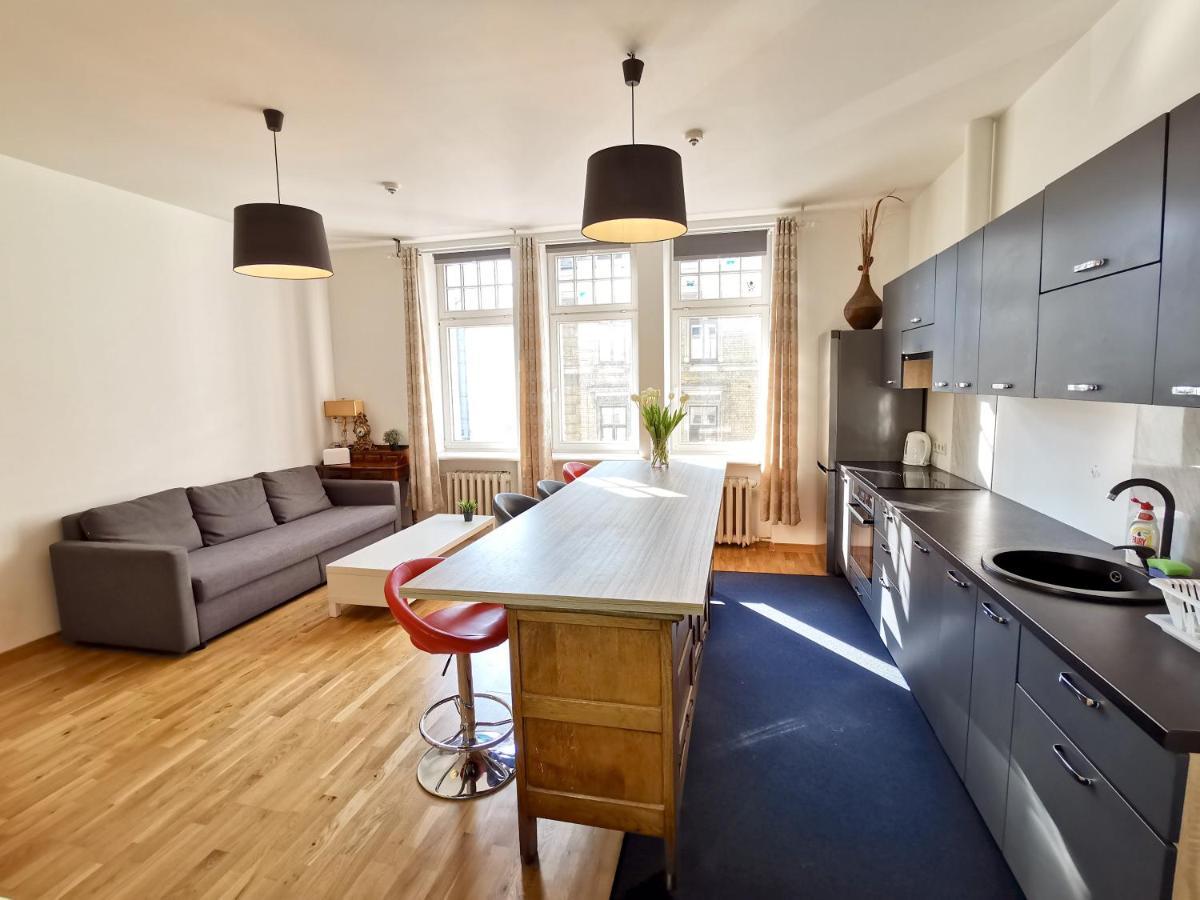 Brivibas Center Apartments Riga Dış mekan fotoğraf